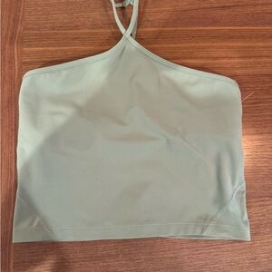 Lululemon Sage Green Halter Top size 8